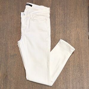 J Brand Women’s Capri “Blanc” Ankle Skinny Jeans - Size 28